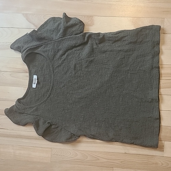 Madewell Ruffle-Sleeve Tank Top - Picture 1 of 8